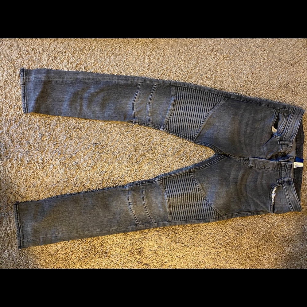 Gray jeans